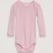 Long-Sleeved Baby Body In Soft Organic Cotton