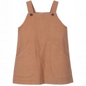 Spencer Dress with Pockets in Organic Cotton Corduroy