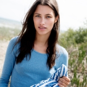 Women's Rib Long-Sleeved Plain Tee in Soft Organic Cotton Women's Rib Long-Sleeved Plain Tee in Soft Organic Cotton