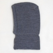 Knitted Merino Balaclava with Organic Cotton Lining