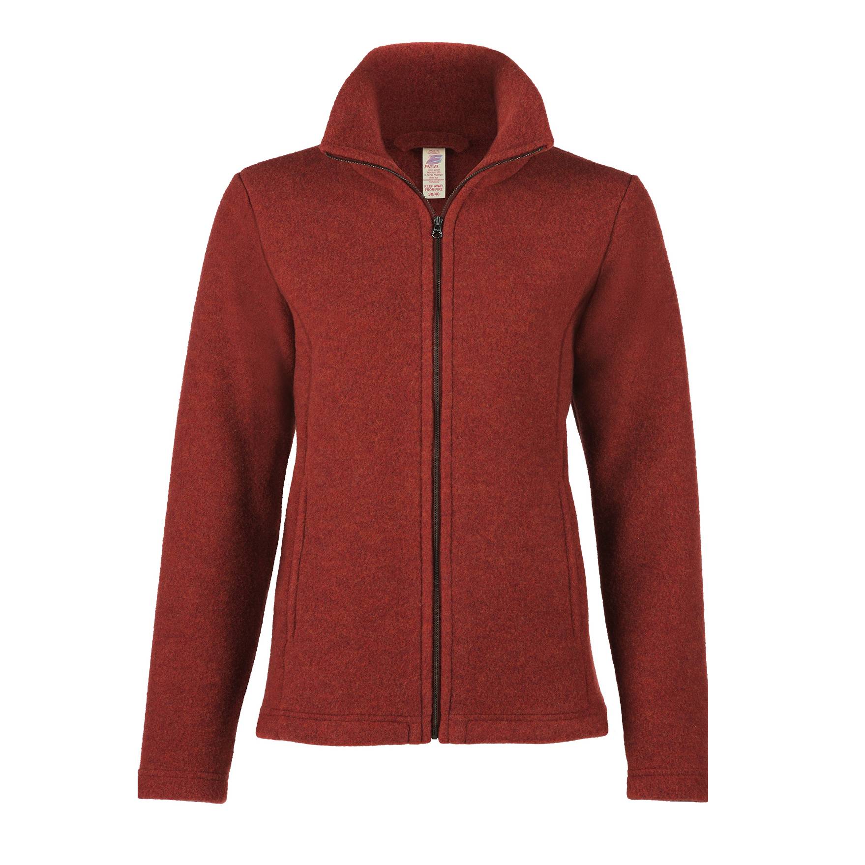 Fitted Wool Zip Fleece Jacket for Women | Women's Fitted Zip Fleece in ...