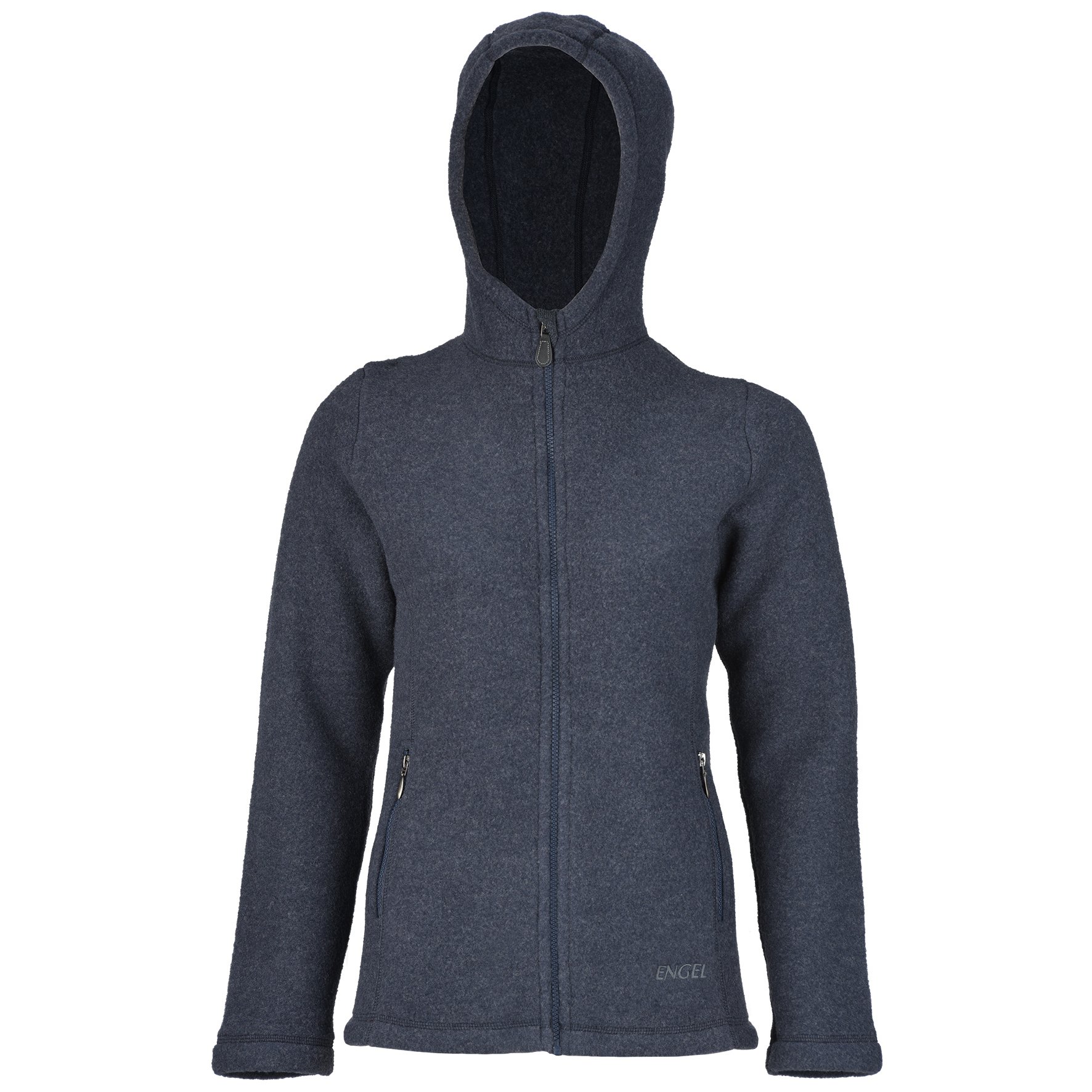 Women's Merino Wool Fleece Hooded Jacket. Jacket with hood for women by ...