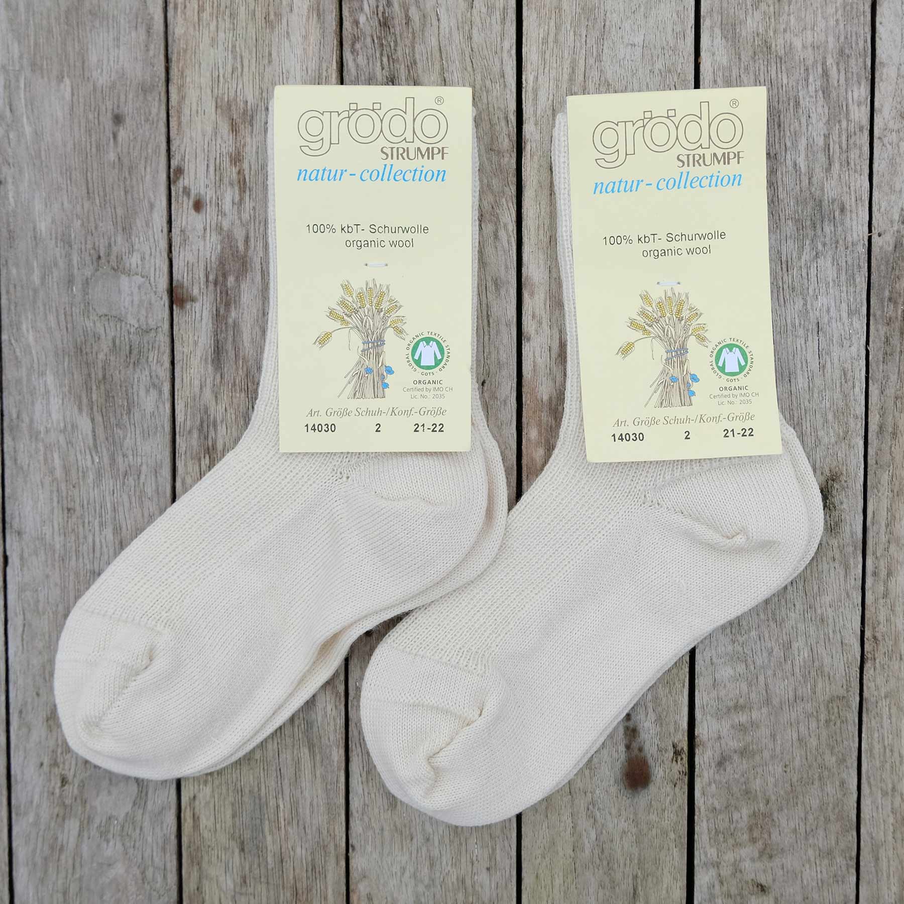 2-pack Organic Fine Wool Socks for Babies & Children Woolly Socks for ...