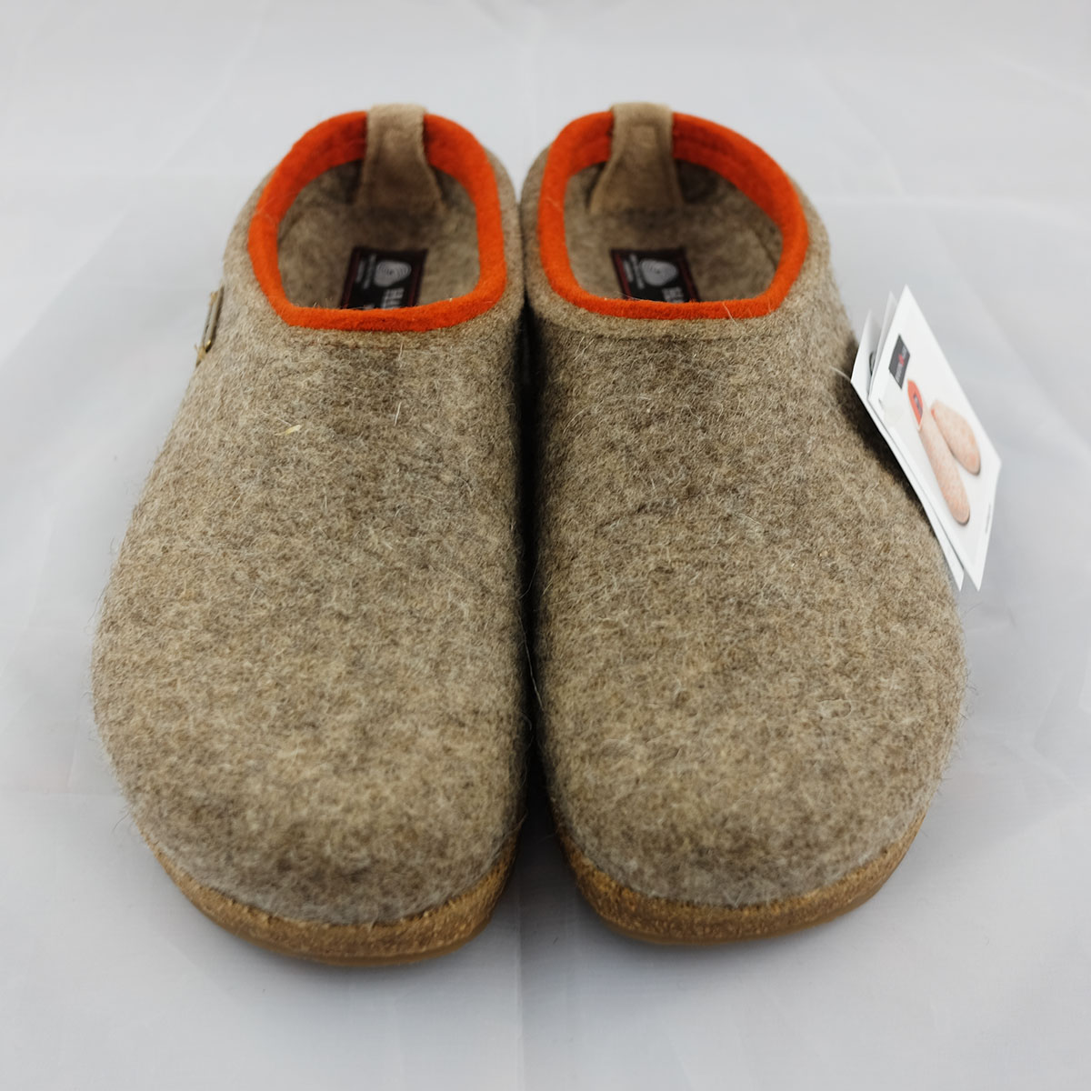 Slippers in Felted Wool with Cork & Latex Sole [Kris 711056] - £84.00 ...