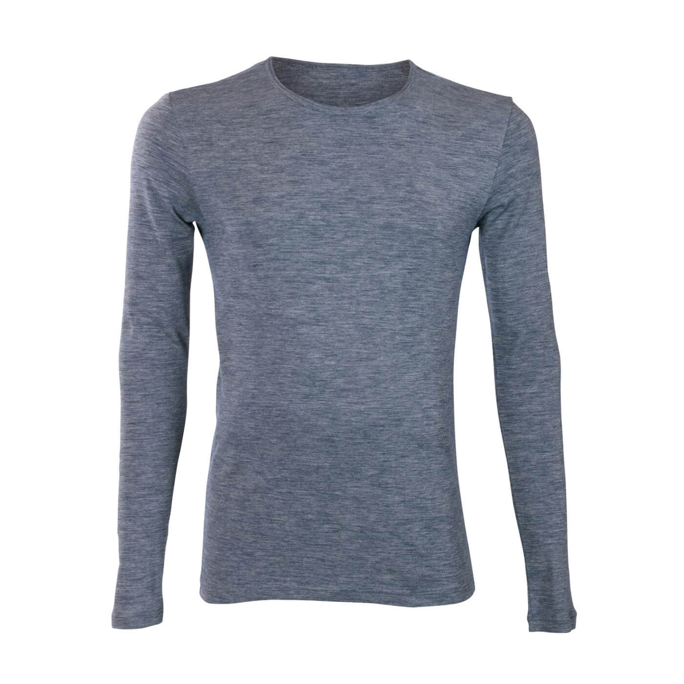 Men's Long-Sleeved Organic Wool & Cotton Shirt [4563] - £39.50 ...