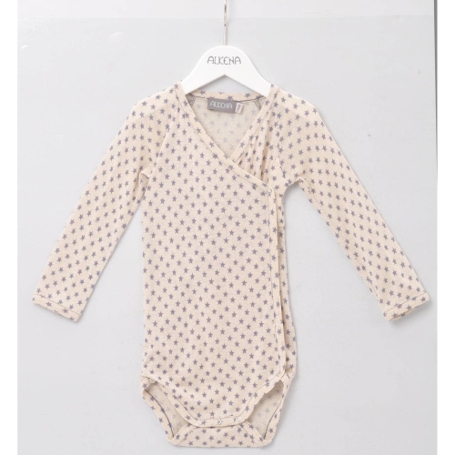 Bourette Silk Long-Sleeved Kimono/Wrap Baby-Body