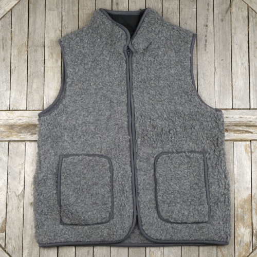 Adult's Rudi Wool Waistcoat with Zip