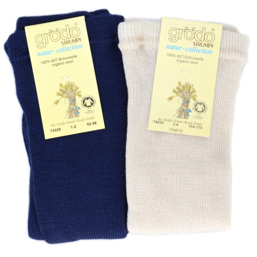Pure Pure - Organic Wool and Cotton - Footless Tights – Nature's