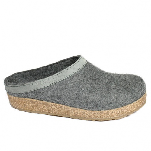 Haflinger Felted Wool Slipper with Cork and Latex Sole | Adult slip-on ...