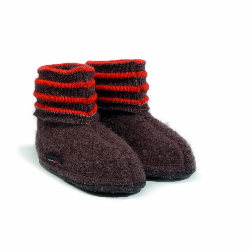 lovely boiled wool slippers for kids 
