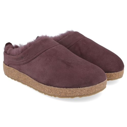 Sheepskin Clogs by Haflinger | Adult Clogs in Sheepskin with Cork/Latex ...