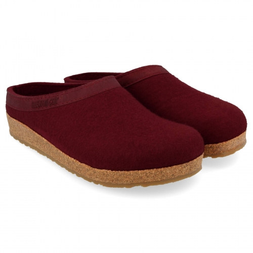 haflinger boiled wool slippers