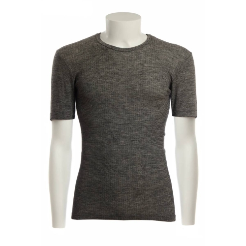 Hocosa Organic Merino Wool Long-Underwear Shirt, Round-Neck, Unisex, Sport
