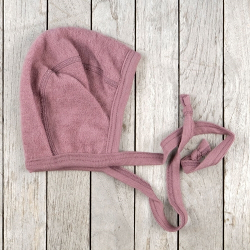 Soft Bonnet in Brushed Merino Wool Terry