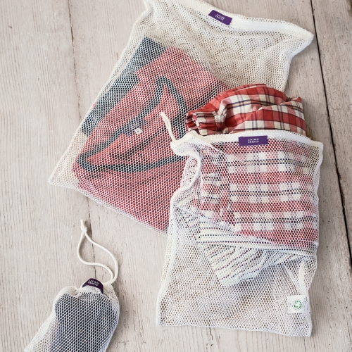 2-Pack of Organic Cotton Laundry Bags 2-Pack of Organic Cotton Laundry Bags