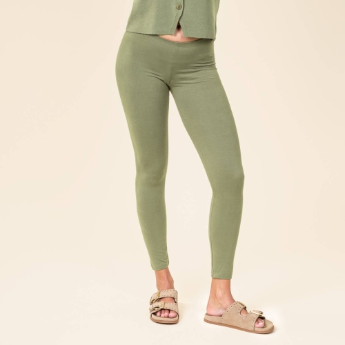 Women's Leggings in Organic Cotton with Elastane