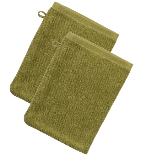 2-Pack Organic Cotton Terry Wash Mitts 2-Pack Organic Cotton Terry Wash Mitts