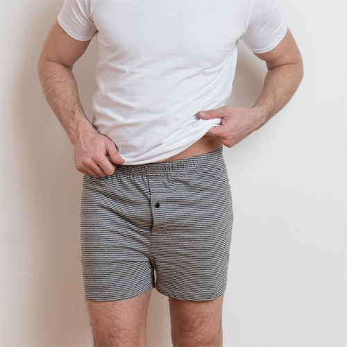 2-Pack Men's Single Jersey Boxer Shorts in Organic Cotton [4388V] - £27.50  : Cambridge Baby, Organic Natural Clothing