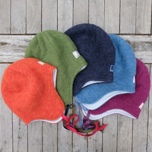 Children\'s Jack Hat in Organic Merino Wool Fleece [Jack 87] - £21.00 :  Cambridge Baby, Organic Natural Clothing