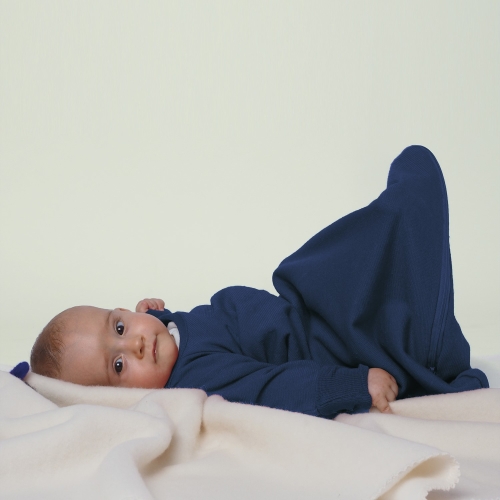 Wool and Silk Terry Sleeping Bag With Arms